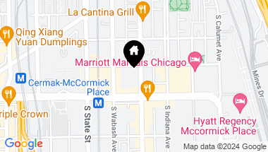 Map of 2112 S Michigan Avenue, Chicago IL, 60616