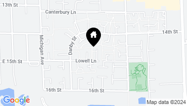Map of 1S255 Stratford Lane, Villa Park IL, 60181