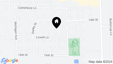 Map of 18W057 Standish Lane, Villa Park IL, 60181