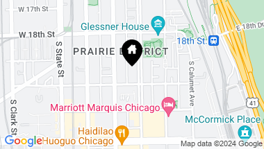 Map of 1910 S Indiana Avenue Unit: 115, Chicago IL, 60616