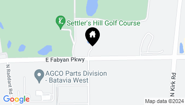 Map of 1103 E Fabyan Parkway, Batavia IL, 60510