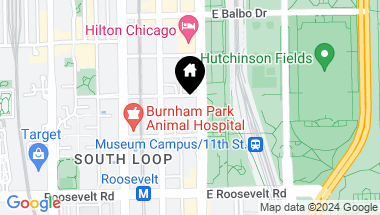 Map of 910 S Michigan Avenue Unit: 1001, Chicago IL, 60605