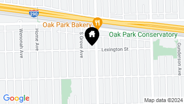 Map of 807 LEXINGTON Street Unit: 7, Oak Park IL, 60304