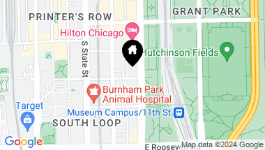 Map of 888 S MICHIGAN Avenue Unit: PH2, Chicago IL, 60605