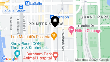Map of 719 S State Street, Chicago IL, 60605