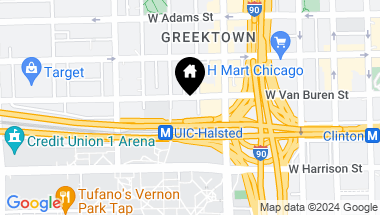 Map of 400 S GREEN Street Unit: 508, Chicago IL, 60607