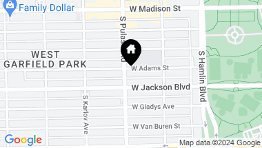 Map of 3951 W Adams Street, Chicago IL, 60624