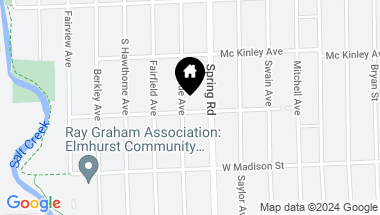 Map of 315 W Wilson Street, Elmhurst IL, 60126