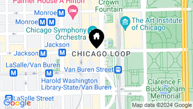 Map of 310 S Michigan Avenue Unit: 2502, Chicago IL, 60604