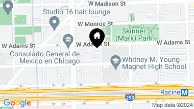 Map of 220 S Laflin Street, Chicago IL, 60607