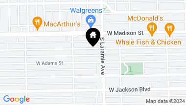 Map of 5219 W Monroe Street, Chicago IL, 60644