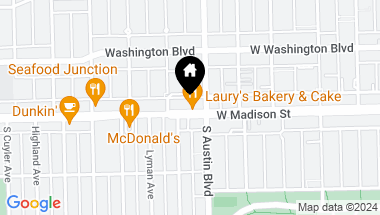 Map of 6-14 Madison Street, Oak Park IL, 60302