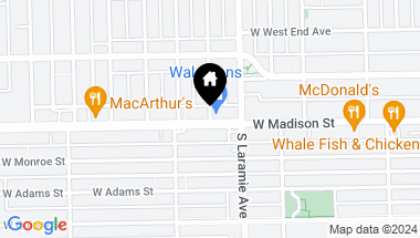 Map of 5225 W Madison Street, Chicago IL, 60644