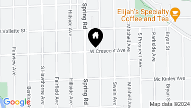 Map of 278 W Crescent Avenue, Elmhurst IL, 60126