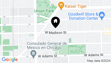 Map of 6 N Bishop Street Unit: 505, Chicago IL, 60607