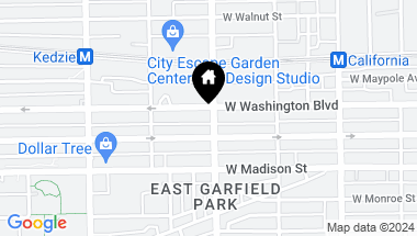 Map of 3001 W Washington Boulevard Unit: 1, Chicago IL, 60612
