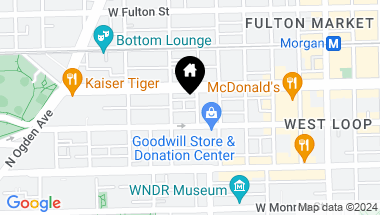 Map of 118 N Willard Court Unit: PH2, Chicago IL, 60607