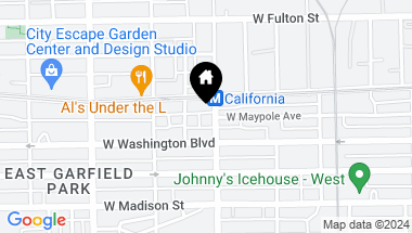 Map of 122 N CALIFORNIA Avenue, Chicago IL, 60612
