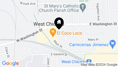 Map of 200 High Street, West Chicago IL, 60185