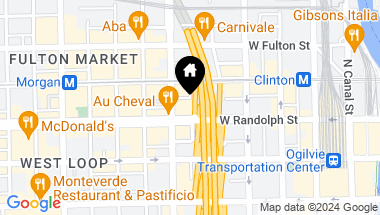 Map of 720 W Randolph Street Unit: 608, Chicago IL, 60661