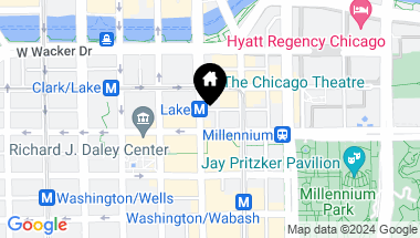 Map of 8 E Randolph Street Unit: 2103, Chicago IL, 60601