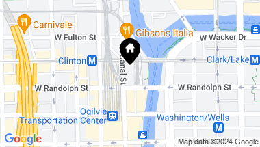 Map of 165 N Canal Street Unit: 1113, Chicago IL, 60606