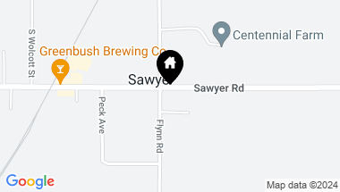 Map of 5682 Sawyer Road, Sawyer MI, 49125