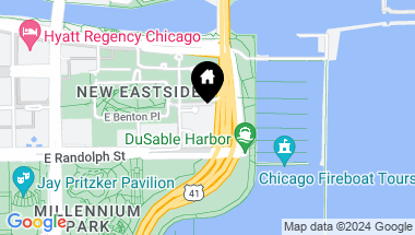 Map of 195 N Harbor Drive Unit: 3206, Chicago IL, 60601