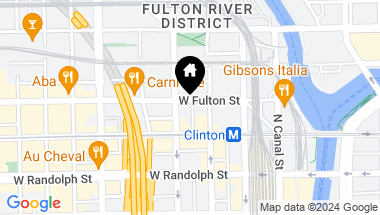 Map of 617 W Fulton Street Unit: 3, Chicago IL, 60661