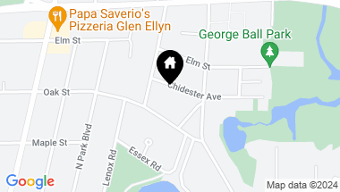 Map of 699 Chidester Avenue, Glen Ellyn IL, 60137