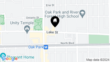 Map of 147 N Euclid Avenue Unit: 501, Oak Park IL, 60302
