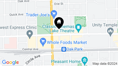 Map of 1124 Lake Street Unit: 507, Oak Park IL, 60301