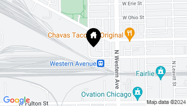 Map of 2450 W Hubbard Street, Chicago IL, 60612