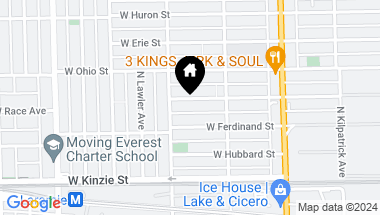 Map of 4939 W RACE Avenue, Chicago IL, 60644