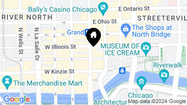Map of 440 N Wabash Avenue Unit: 2609, Chicago IL, 60611