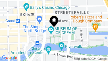Map of 435 N Michigan Avenue Unit: 1501, Chicago IL, 60611