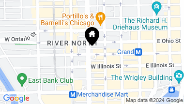 Map of 126 W grand Avenue, CHICAGO IL, 60654