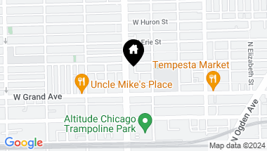 Map of 527 N Ashland Avenue, Chicago IL, 60622