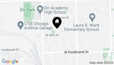 Map of 604 N Springfield Avenue, Chicago IL, 60624