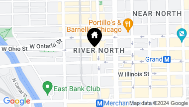 Map of 544 N Wells Street Unit: 2, Chicago IL, 60654