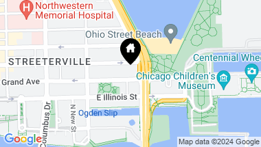 Map of 530 N Lake Shore Drive Unit: 1306, Chicago IL, 60611