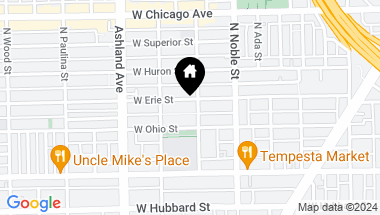 Map of 1451 W Erie Street, Chicago IL, 60642
