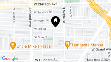 Map of 1431 W Erie Street, Chicago IL, 60642