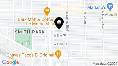 Map of 2328 W Erie Street, Chicago IL, 60612