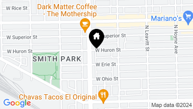 Map of 2347 W Huron Street, Chicago IL, 60612