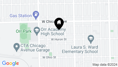 Map of 717 N Springfield Avenue, Chicago IL, 60624