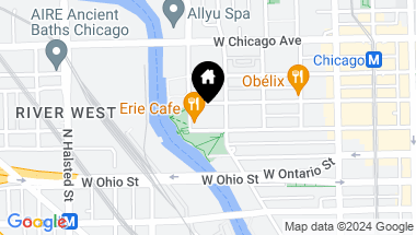 Map of 510 W Erie Street Unit: 807, Chicago IL, 60654