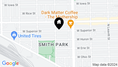 Map of 2449 W Superior Street, Chicago IL, 60612