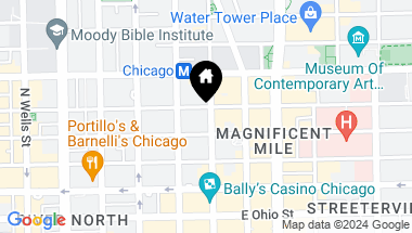 Map of 25 E SUPERIOR Street Unit: 11D, Chicago IL, 60611