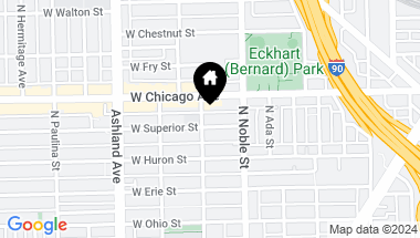 Map of 1430 W Superior Street, Chicago IL, 60642